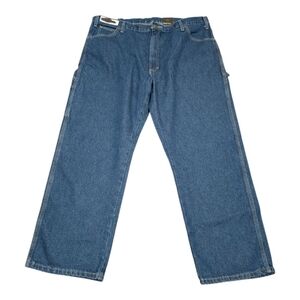 Dickies Mens 42 x 30 Classic Blue Denim Carpenter Work Jeans New with Tags